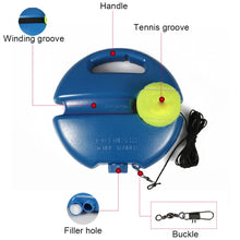 Load image into Gallery viewer, 1 set Tennis Trainer Professional Training Primary Tool Self-study Rebound Ball Exercise Tennis Ball Indoor Tennis Practice Tool
